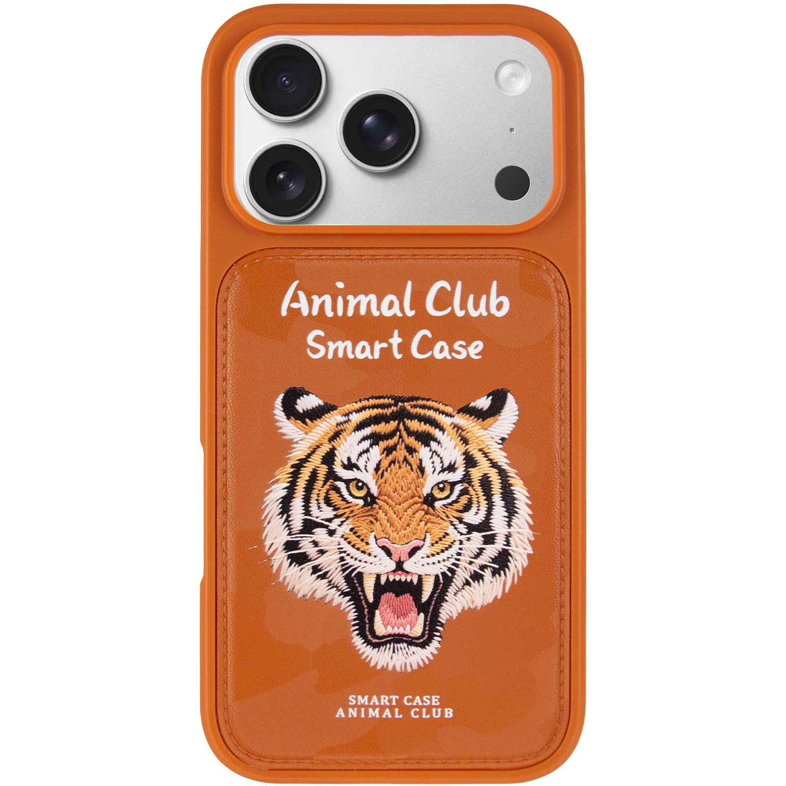 TPU+PC чохол Animal Club для Apple iPhone 17 Pro (6.3"), Chocolate Brown 1, TPU+PC, купити оптом з доставкою