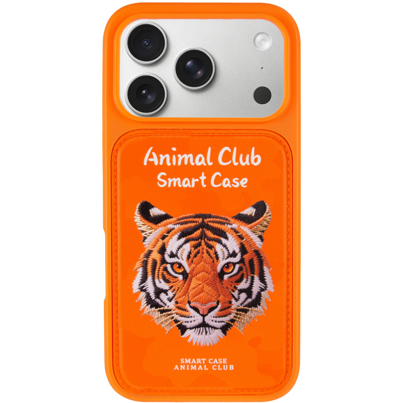 TPU+PC чохол Animal Club для Apple iPhone 17 Pro (6.3"), Hermes Orange 1, TPU+PC, купити оптом з доставкою