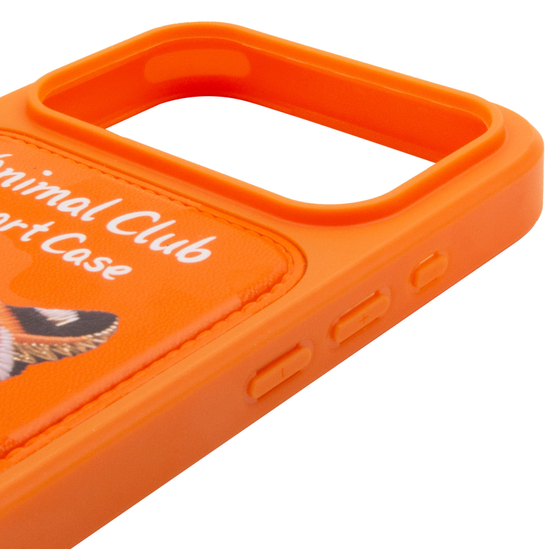 TPU+PC чохол Animal Club для Apple iPhone 17 Pro (6.3"), Hermes Orange 3, TPU+PC, купити оптом з доставкою