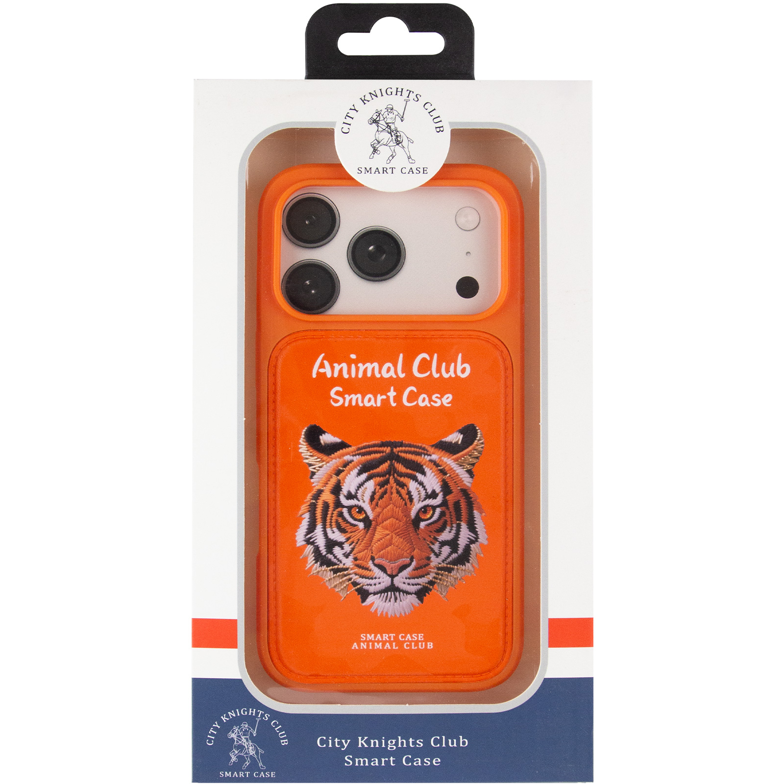 TPU+PC чохол Animal Club для Apple iPhone 17 Pro (6.3"), Hermes Orange 5, TPU+PC, купити оптом з доставкою