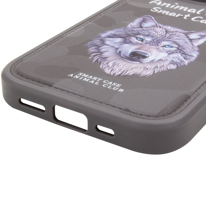 TPU+PC чохол Animal Club для Apple iPhone 17 Pro (6.3"), Titanium Gray 4, TPU+PC, купити оптом з доставкою