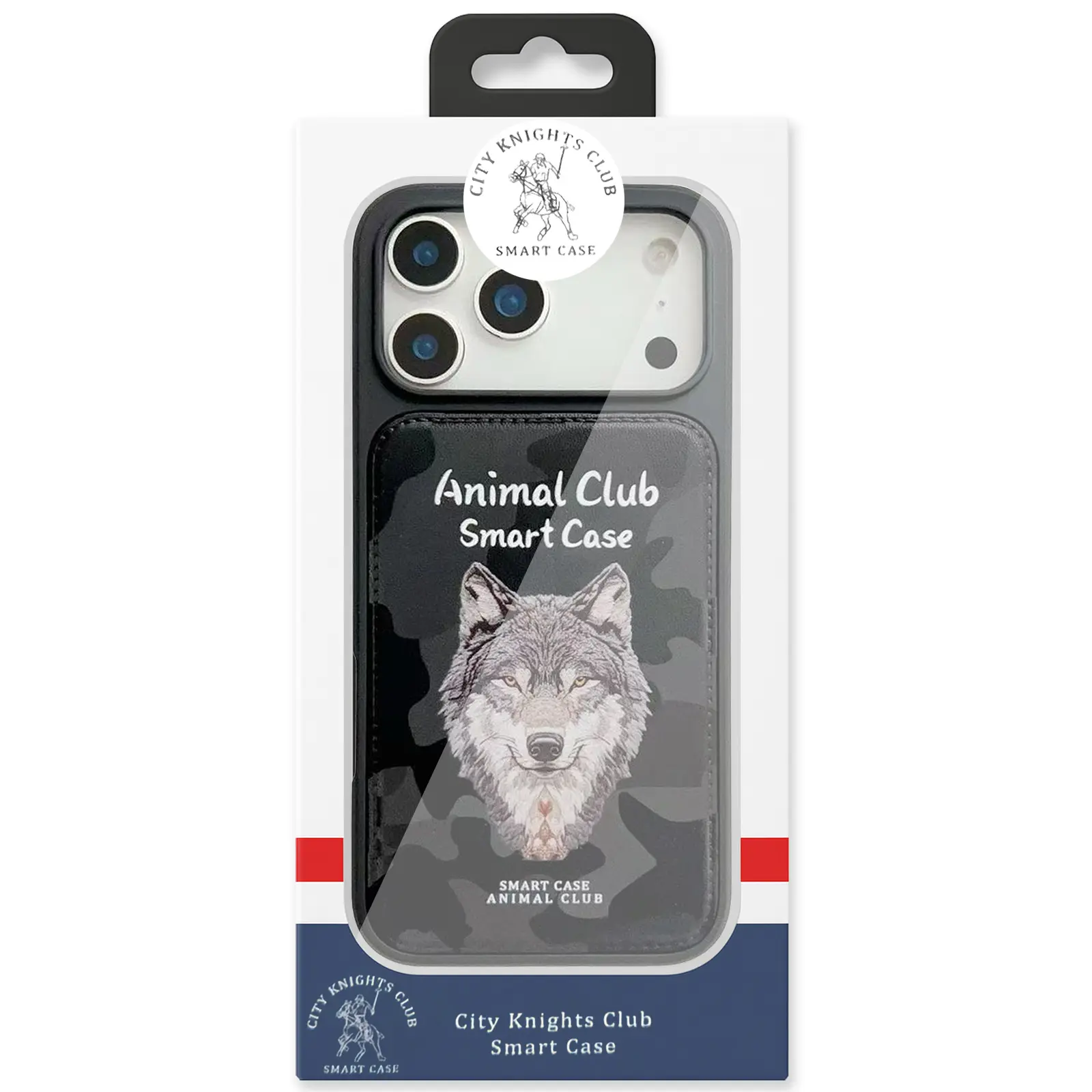 TPU+PC чохол Animal Club для Apple iPhone 17 Pro Max (6.9"), Black 2, TPU+PC, купити оптом з доставкою