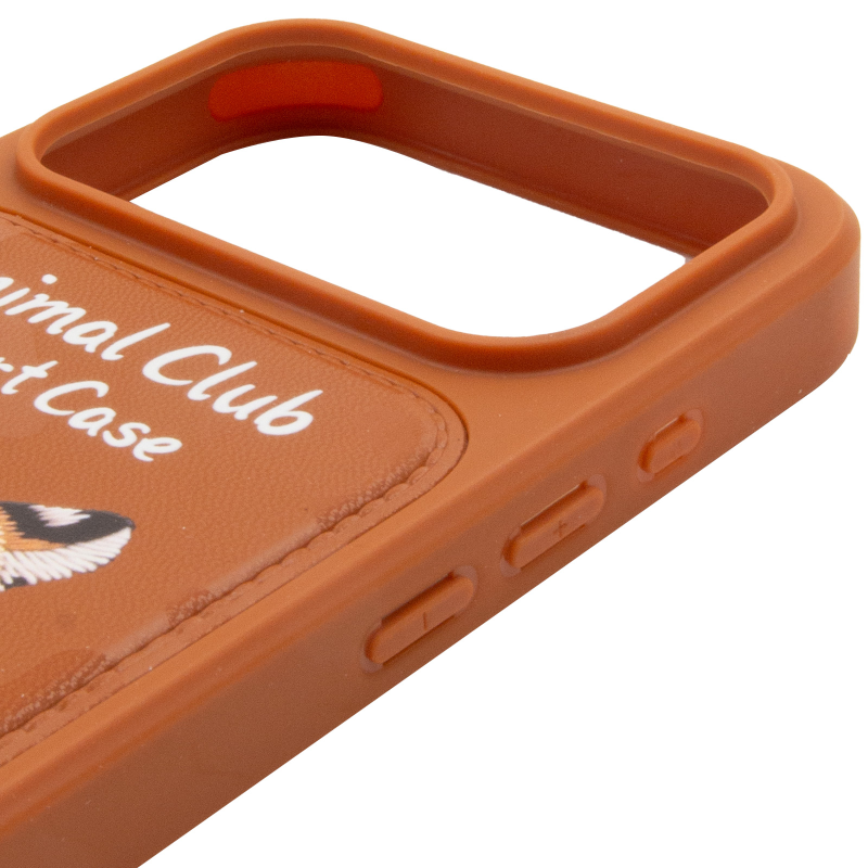 TPU+PC чохол Animal Club для Apple iPhone 17 Pro Max (6.9"), Chocolate Brown 3, TPU+PC, купити оптом з доставкою