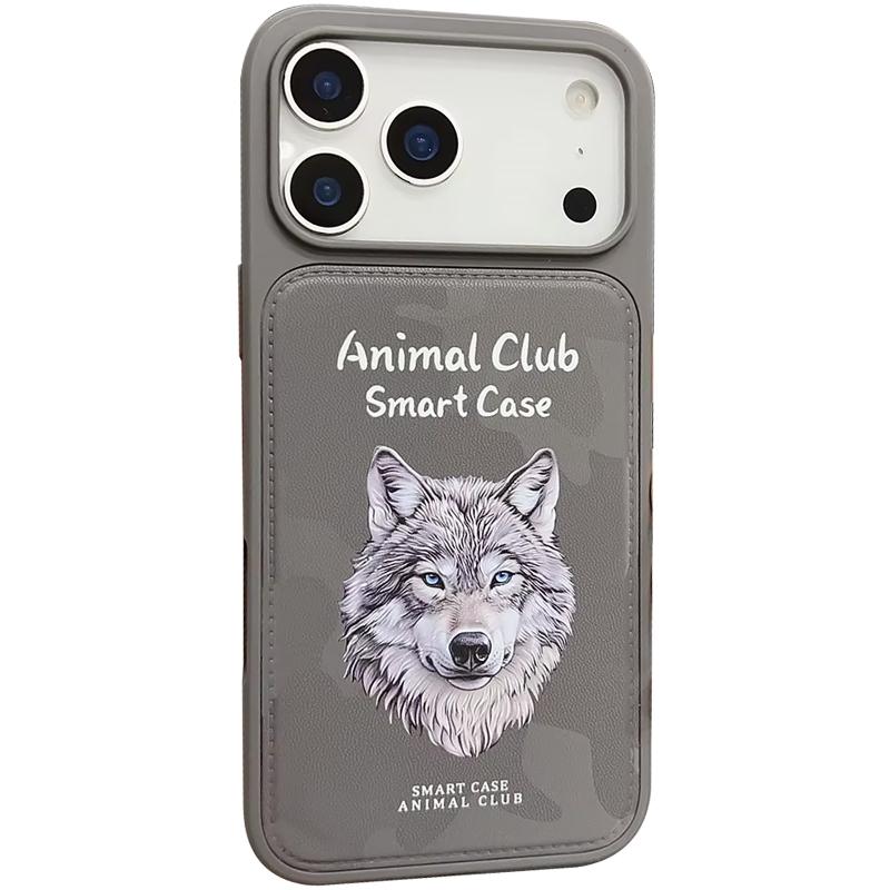TPU+PC чехол Animal Club для Apple iPhone 17 Pro Max (6.9) на картинке №1