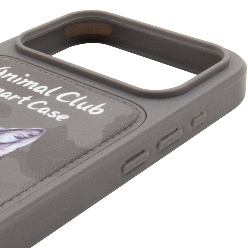 TPU+PC чохол Animal Club для Apple iPhone 17 Pro Max (6.9"), Titanium Gray 3, TPU+PC, купити оптом з доставкою