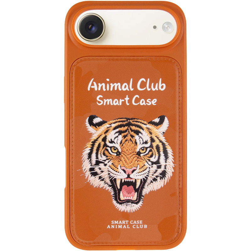 TPU+PC чохол Animal Club для Apple iPhone 17 Air (6.5"), Chocolate Brown 1, TPU+PC, купити оптом з доставкою