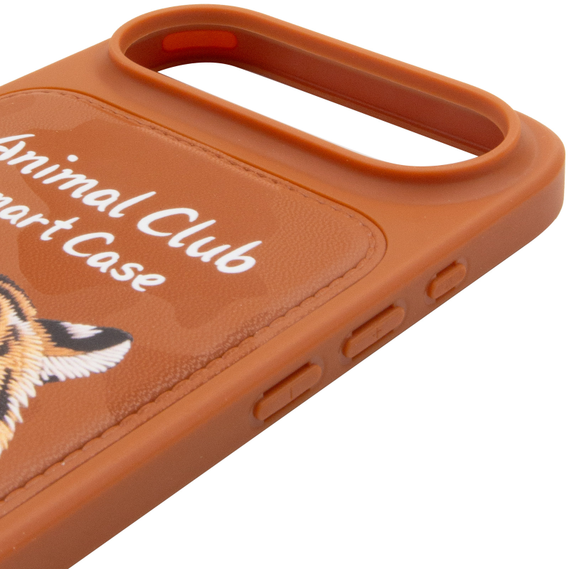 TPU+PC чохол Animal Club для Apple iPhone 17 Air (6.5"), Chocolate Brown 3, TPU+PC, купити оптом з доставкою
