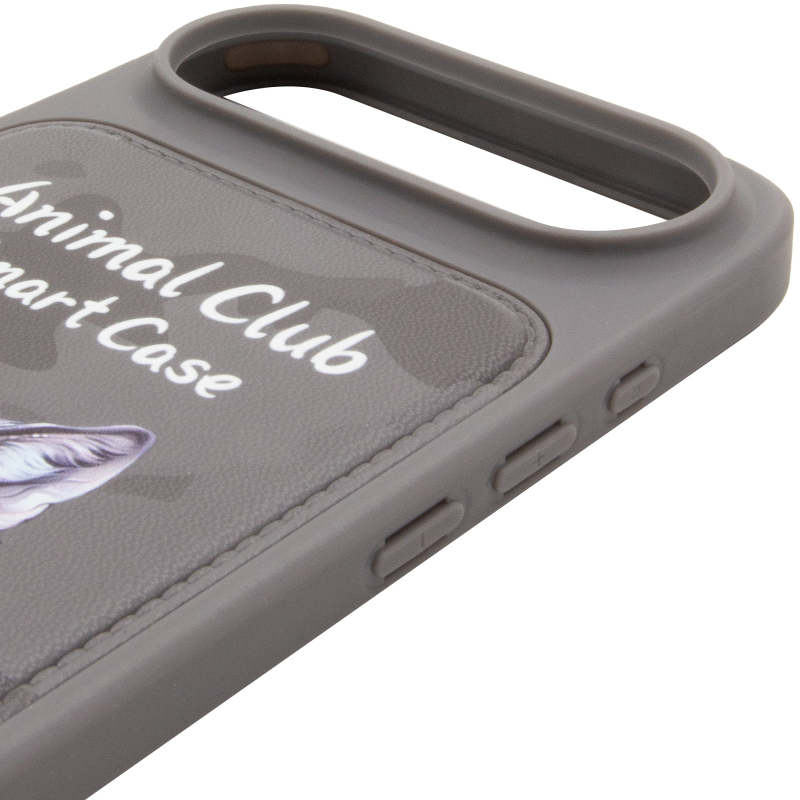 TPU+PC чохол Animal Club для Apple iPhone 17 Air (6.5"), Titanium Gray 3, TPU+PC, купити оптом з доставкою