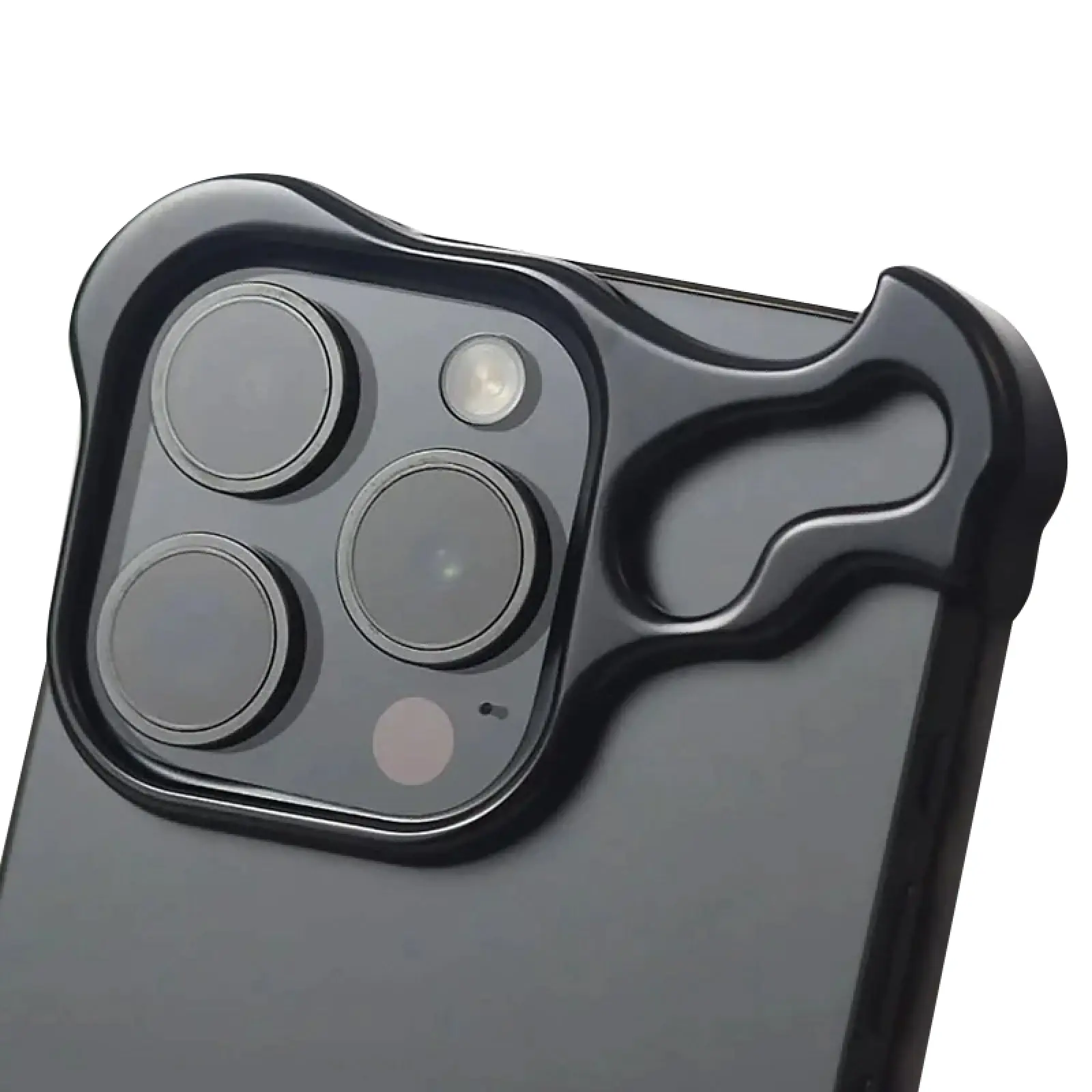 Чехол Minimalist Metal Bumper для Apple iPhone 17 Pro (6.3"), Black 1, Алюминий, купить оптом с доставкой