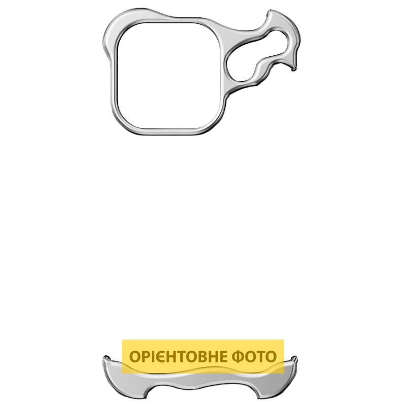 Металлический безрамочный чехол Bumper для Apple iPhone 17 Air (6.5) с защитой линз на картинке №2