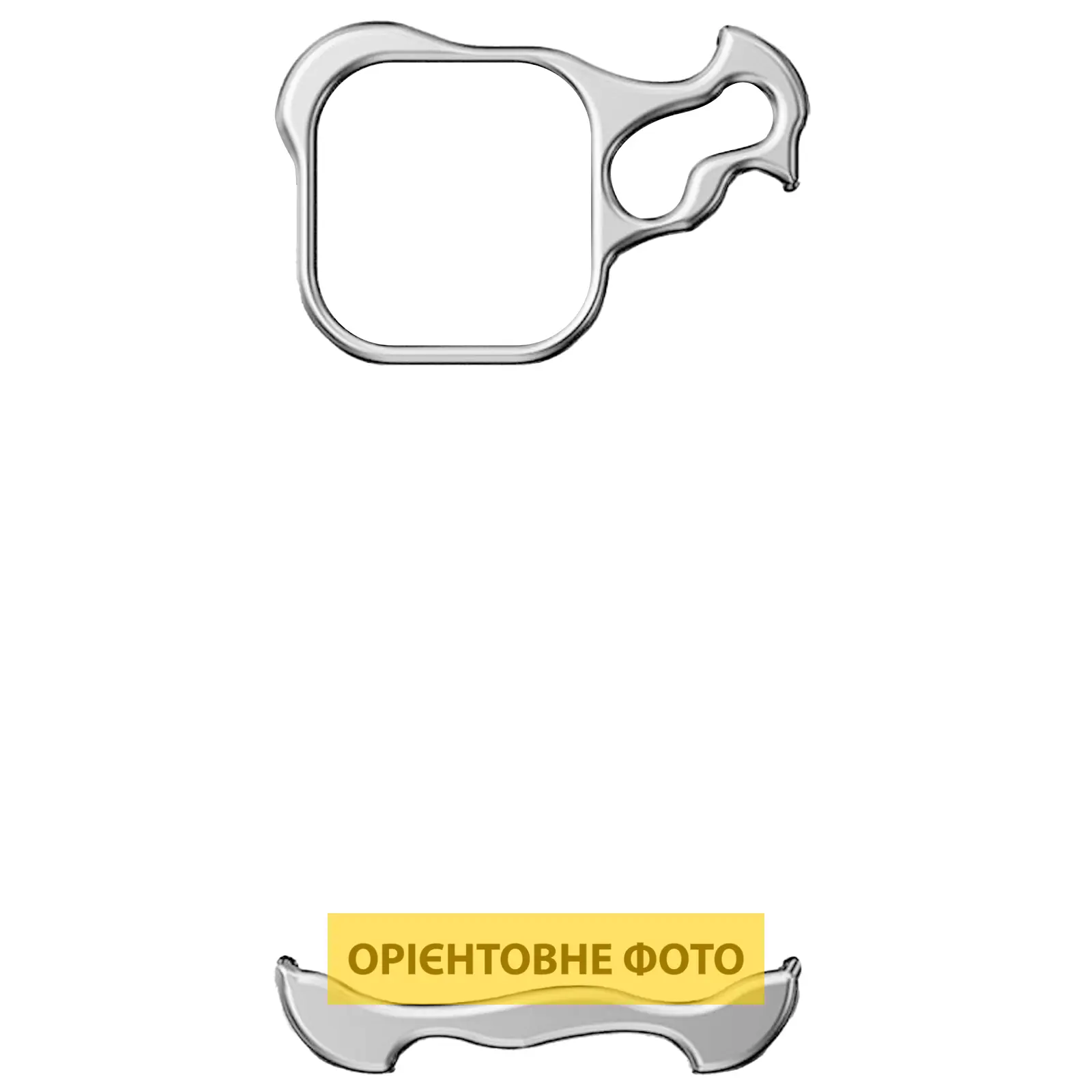 Чохол Minimalist Metal Bumper для Apple iPhone 17 Air (6.5"), Silver 1, Алюміній, купити оптом з доставкою