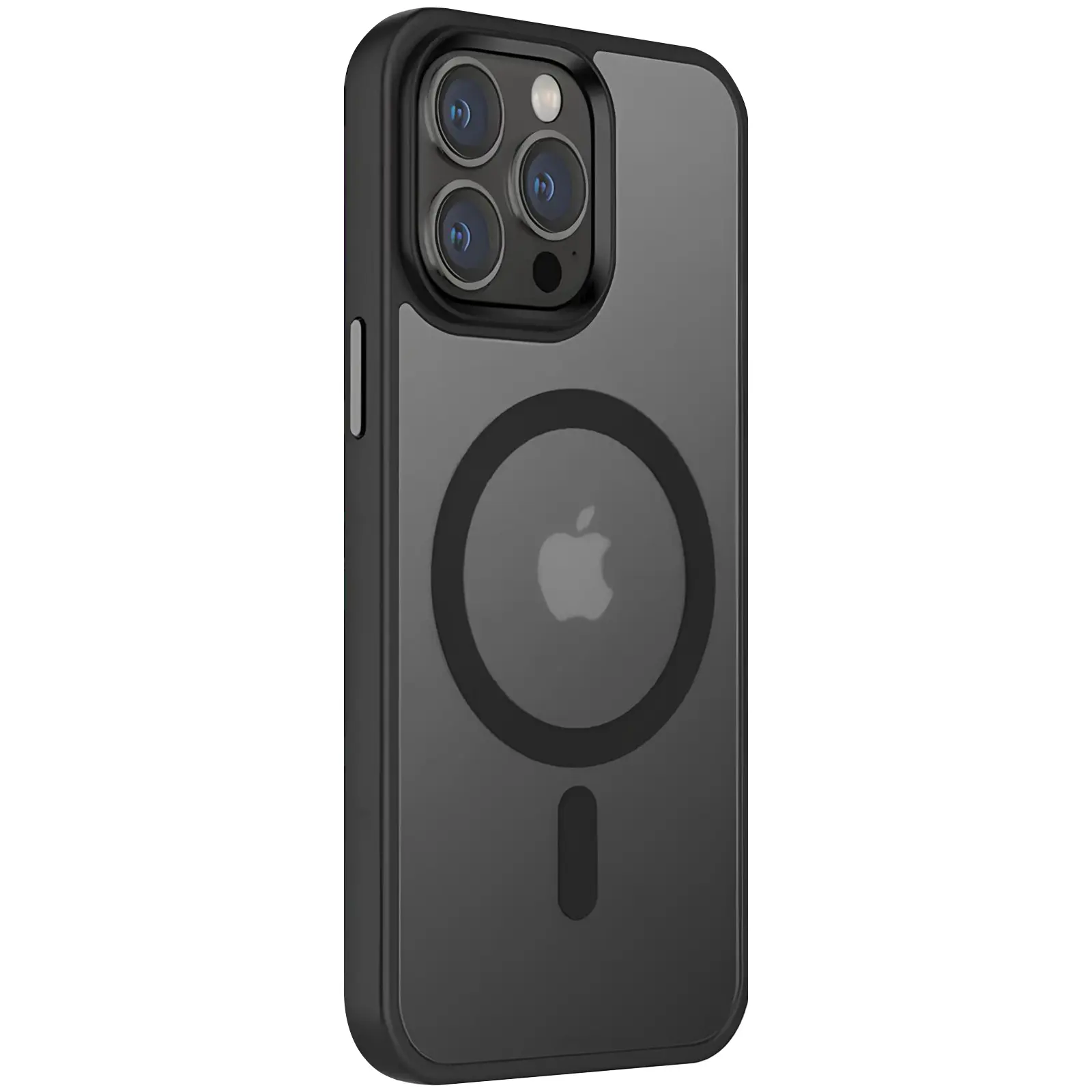 Чохол Ummi Colorful with MagSafe для Apple iPhone 13 Pro Max (6.7"), Чорний / Black 1, TPU+PC, купити оптом з доставкою