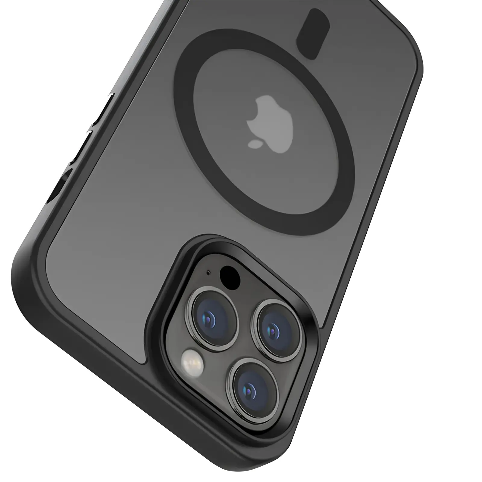 Чохол Ummi Colorful with MagSafe для Apple iPhone 13 Pro (6.1"), Чорний / Black 3, TPU+PC, купити оптом з доставкою