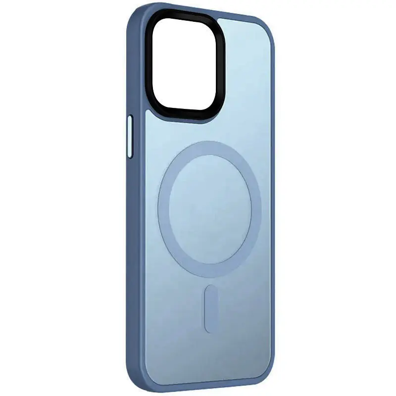 Чехол Ummi Colorful with MagSafe для Apple iPhone 13 / 14 (6.1"), Голубой / Sierra Blue, TPU+PC, купить оптом с доставкой
