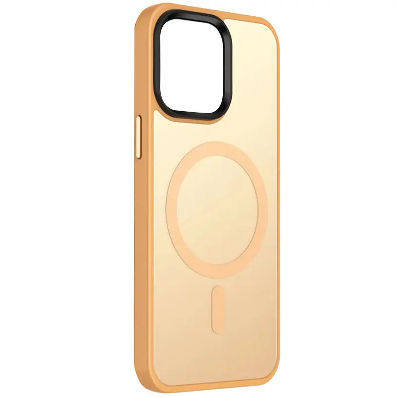 Чехол Ummi Colorful with MagSafe для Apple iPhone 13 / 14 (6.1"), Персиковый / Orange, TPU+PC, купить оптом с доставкой