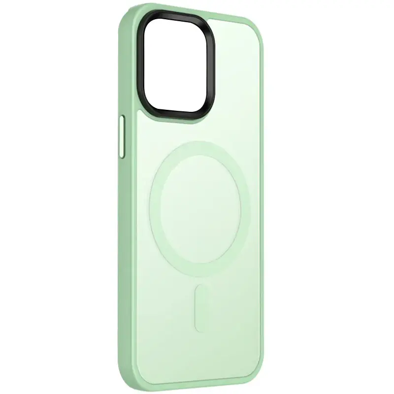 Чехол Ummi Colorful with MagSafe для Apple iPhone 14 (6.1"), Мятный / Matcha Green, TPU+PC, купить оптом с доставкой