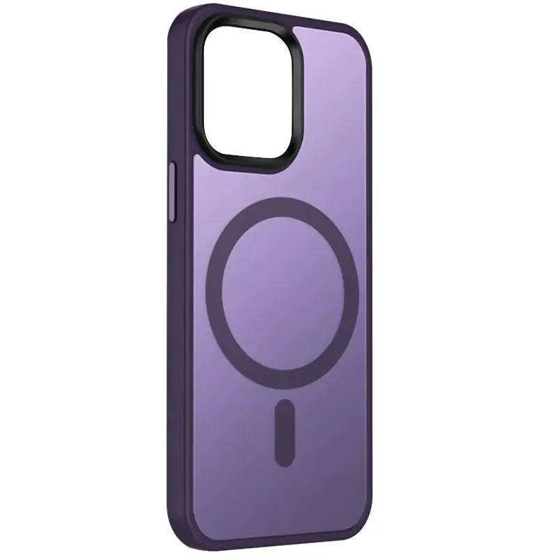 Чехол Ummi Colorful with MagSafe для Apple iPhone 14 (6.1"), Темно-фиолетовый / Dark Purple, TPU+PC, купить оптом с доставкой