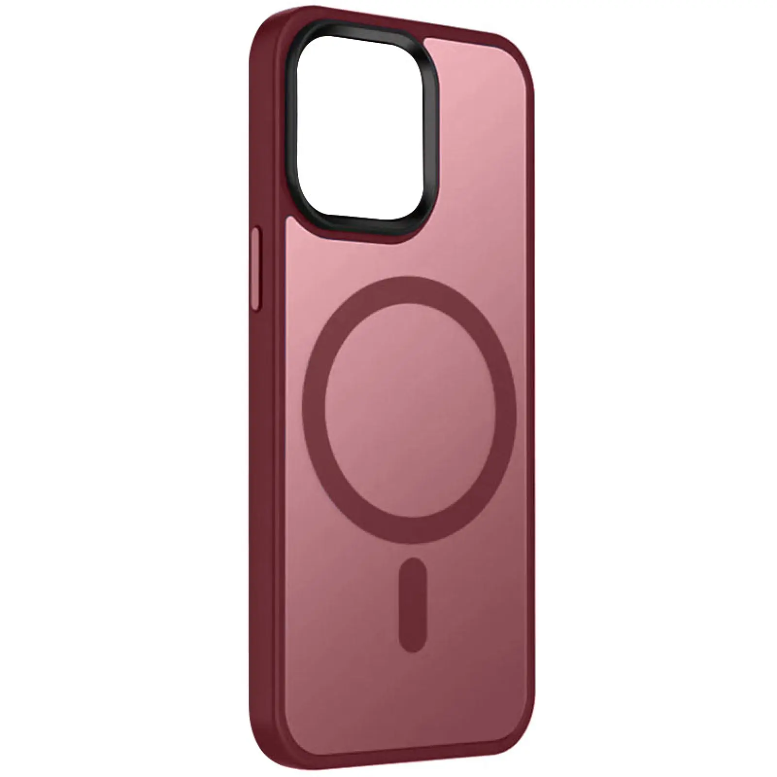 Чехол Ummi Colorful with MagSafe для Apple iPhone 15 (6.1"), Бордовый / Wine Red, TPU+PC, купить оптом с доставкой