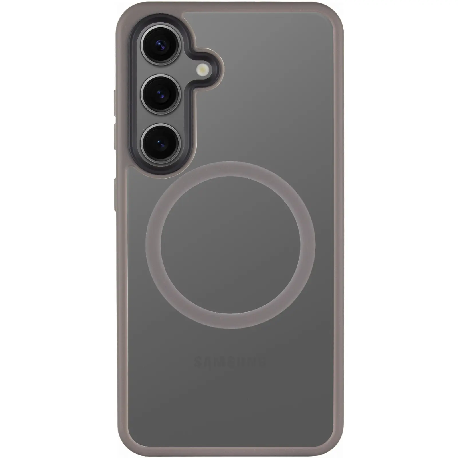 Чохол Ummi Colorful with MagSafe для Samsung Galaxy S24, Сірий / Grey 1, TPU+PC, купити оптом з доставкою