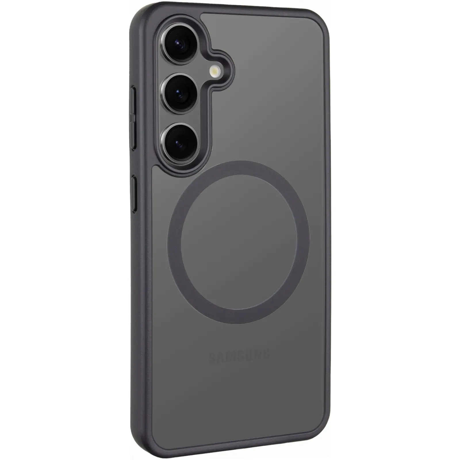 Чохол Ummi Colorful with MagSafe для Samsung Galaxy S24, Чорний / Black, TPU+PC, купити оптом з доставкою