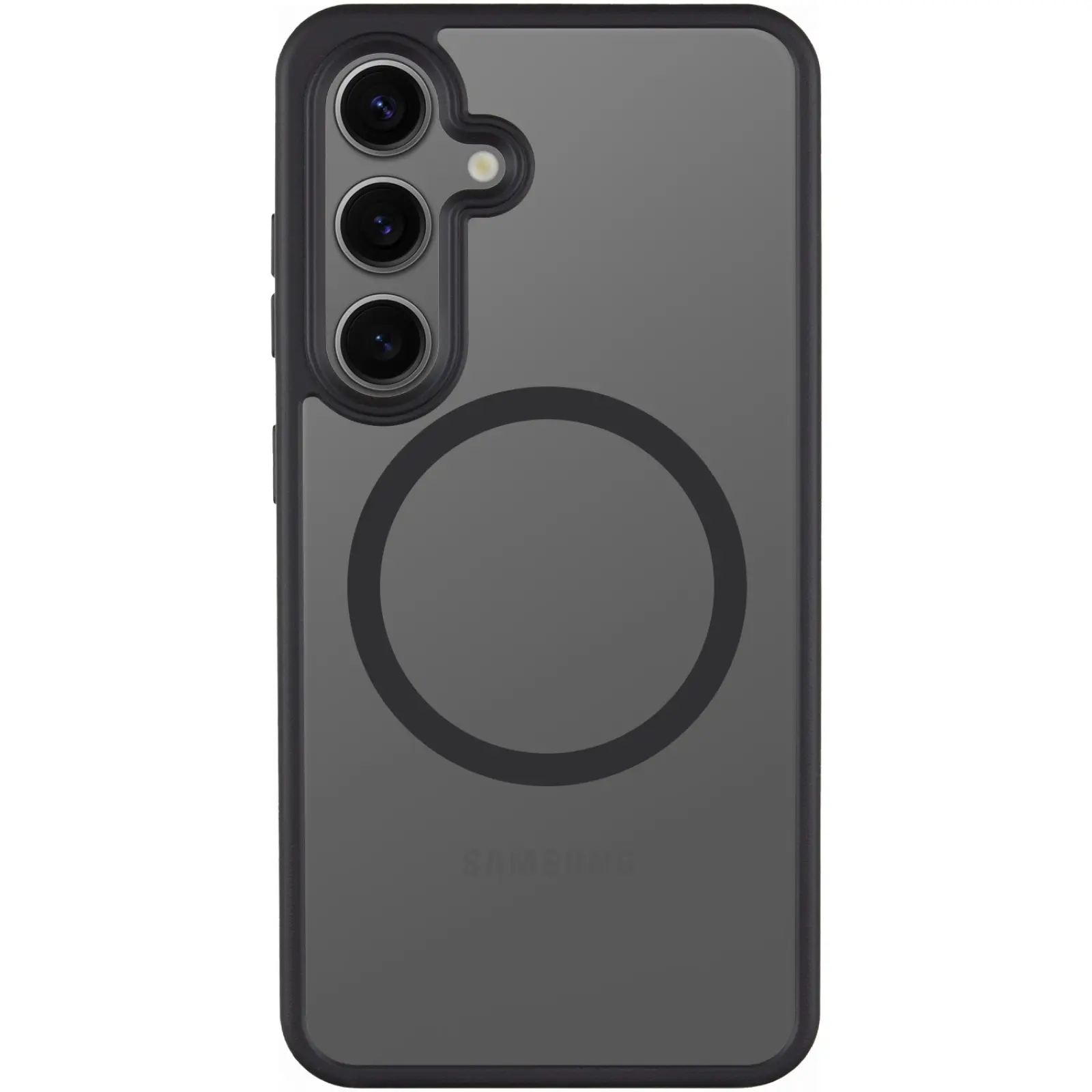 Чехол Ummi Colorful with MagSafe для Samsung Galaxy S24+, Черный / Black 1, TPU+PC, купить оптом с доставкой