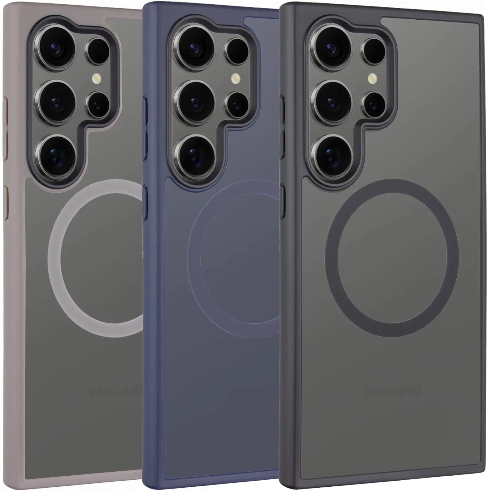 Чохол Ummi Colorful with MagSafe для Samsung Galaxy S24 Ultra, TPU+PC, купити оптом з доставкою