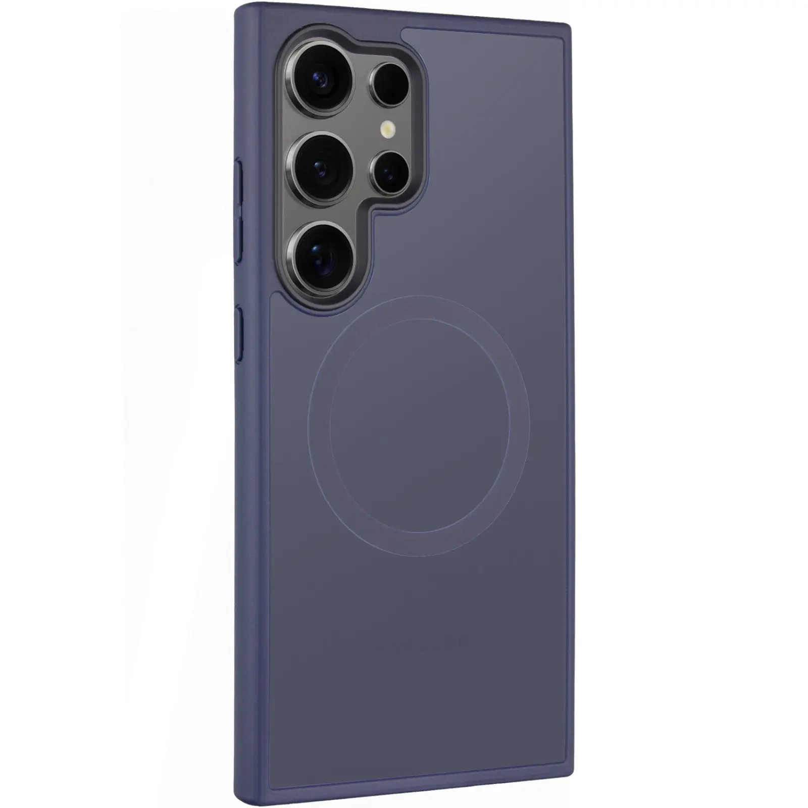 Чохол Ummi Colorful with MagSafe для Samsung Galaxy S24 Ultra, Синій / Navy Blue, TPU+PC, купити оптом з доставкою