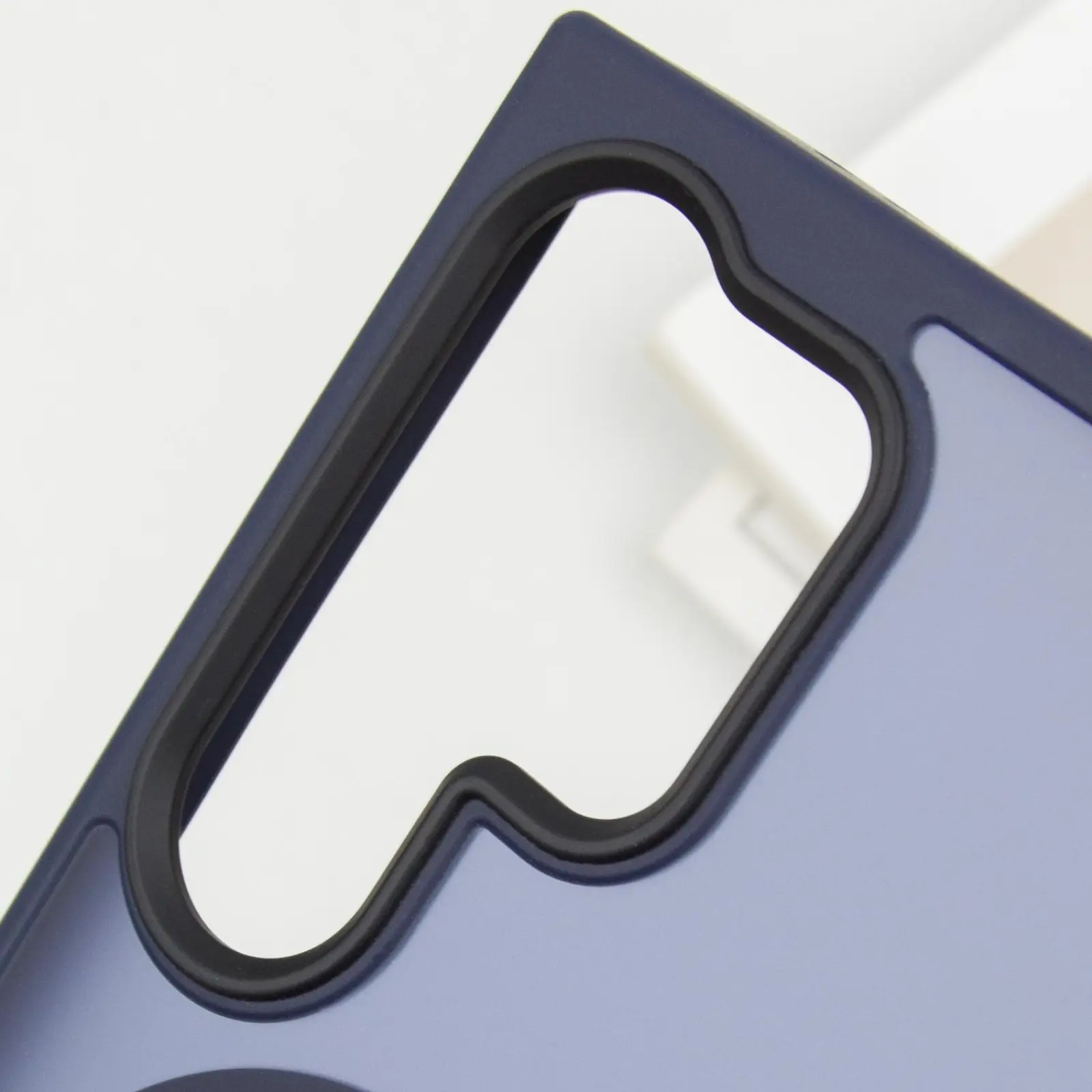 Чохол Ummi Colorful with MagSafe для Samsung Galaxy S24 Ultra, Синій / Navy Blue 4, TPU+PC, купити оптом з доставкою