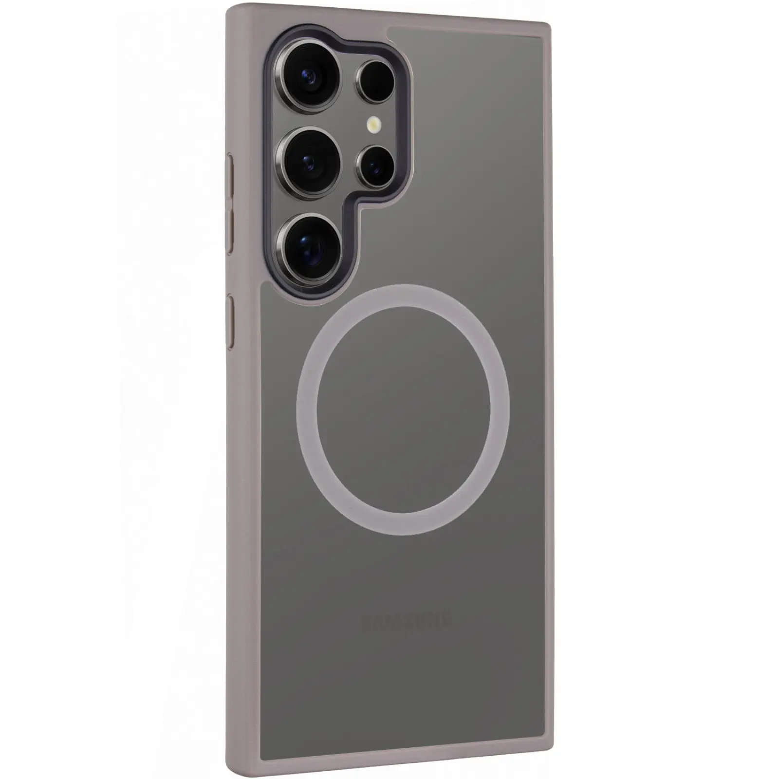 Чохол Ummi Colorful with MagSafe для Samsung Galaxy S24 Ultra, Сірий / Grey, TPU+PC, купити оптом з доставкою