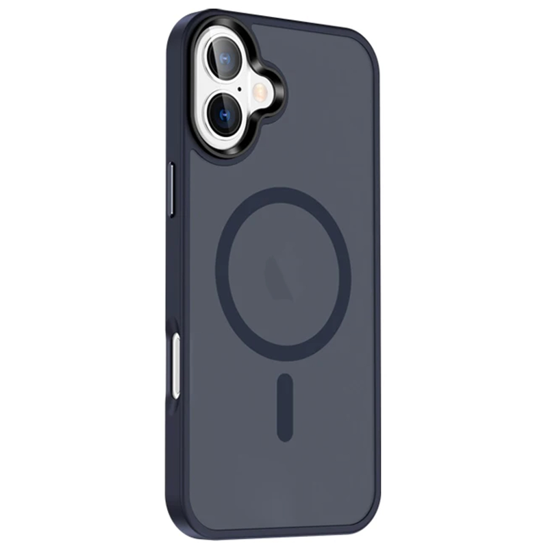 Чехол Ummi Colorful with MagSafe для Apple iPhone 16 (6.1"), Синий / Navy Blue, TPU+PC, купить оптом с доставкой