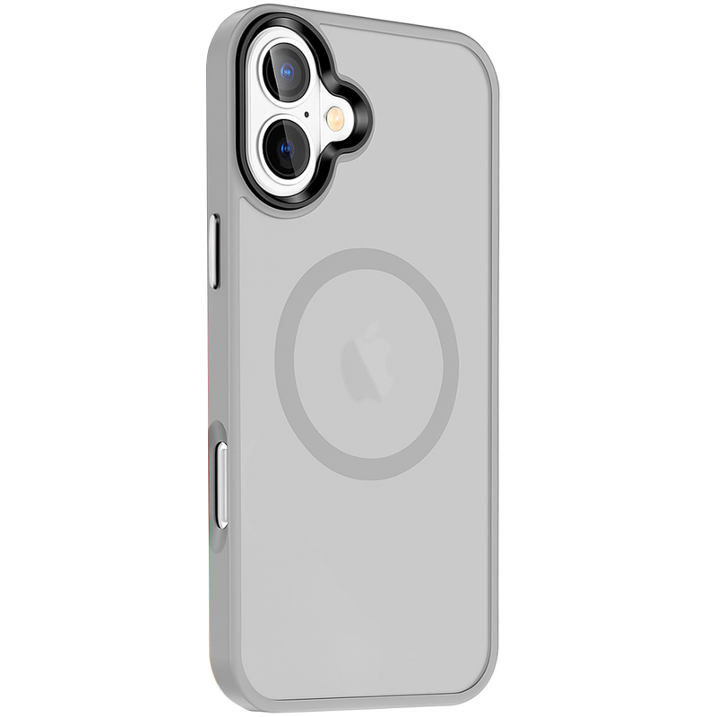 Чехол Ummi Colorful with MagSafe для Apple iPhone 16 (6.1"), Серый / Grey 1, TPU+PC, купить оптом с доставкой