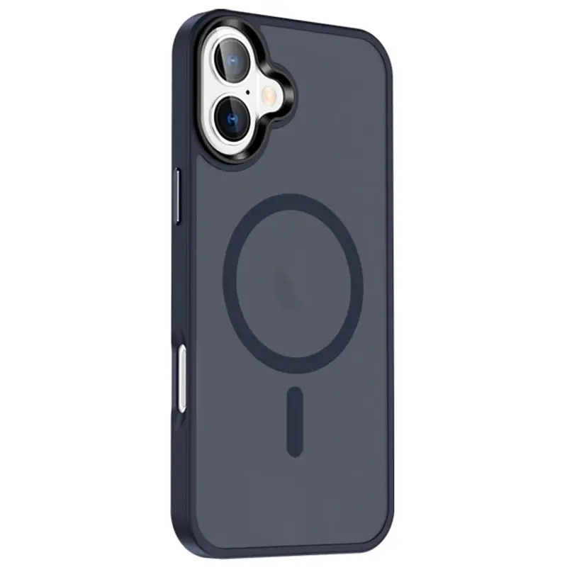 Чехол Ummi Colorful with MagSafe для Apple iPhone 16 Plus (6.7"), Синий / Navy Blue, TPU+PC, купить оптом с доставкой