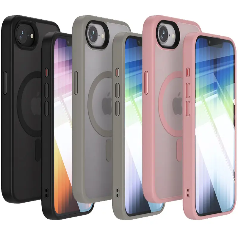 Чехол Ummi Colorful with MagSafe для Apple iPhone 16e / 17e (6.1"), TPU+PC, купить оптом с доставкой