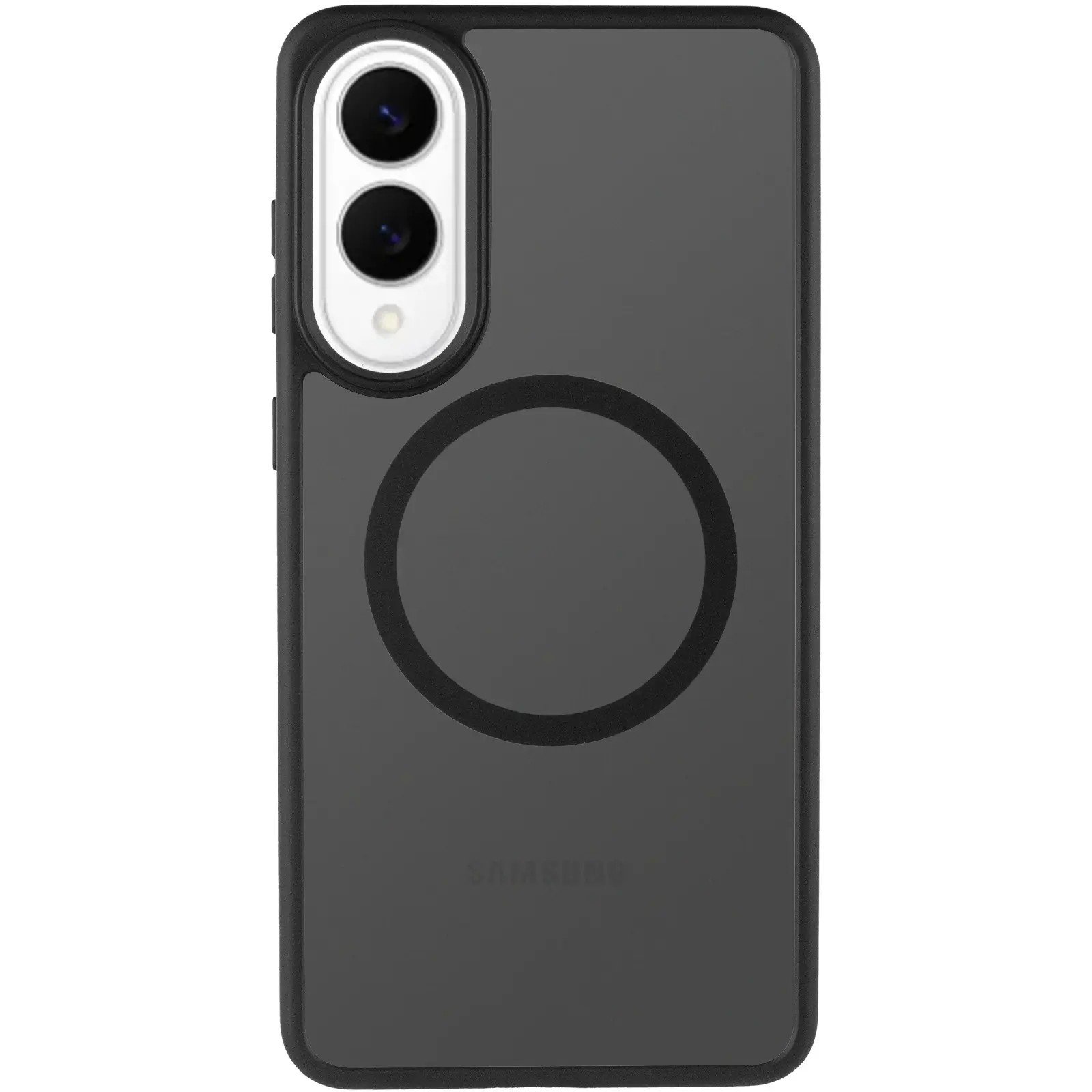 Чехол Ummi Colorful with MagSafe для Samsung Galaxy S25 Edge, Черный / Black 1, TPU+PC, купить оптом с доставкой