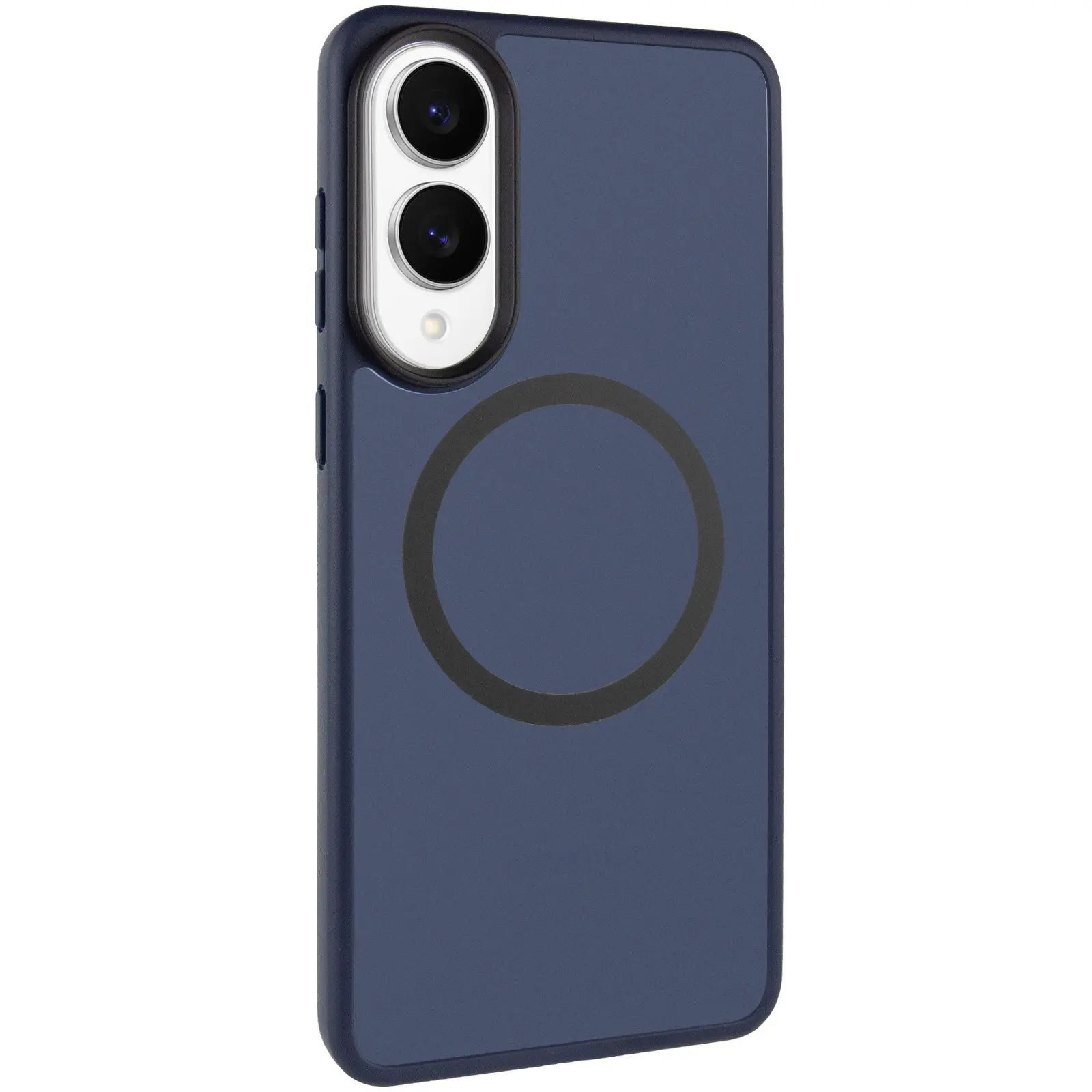 Чехол Ummi Colorful with MagSafe для Samsung Galaxy S25 Edge, Синий / Navy Blue, TPU+PC, купить оптом с доставкой