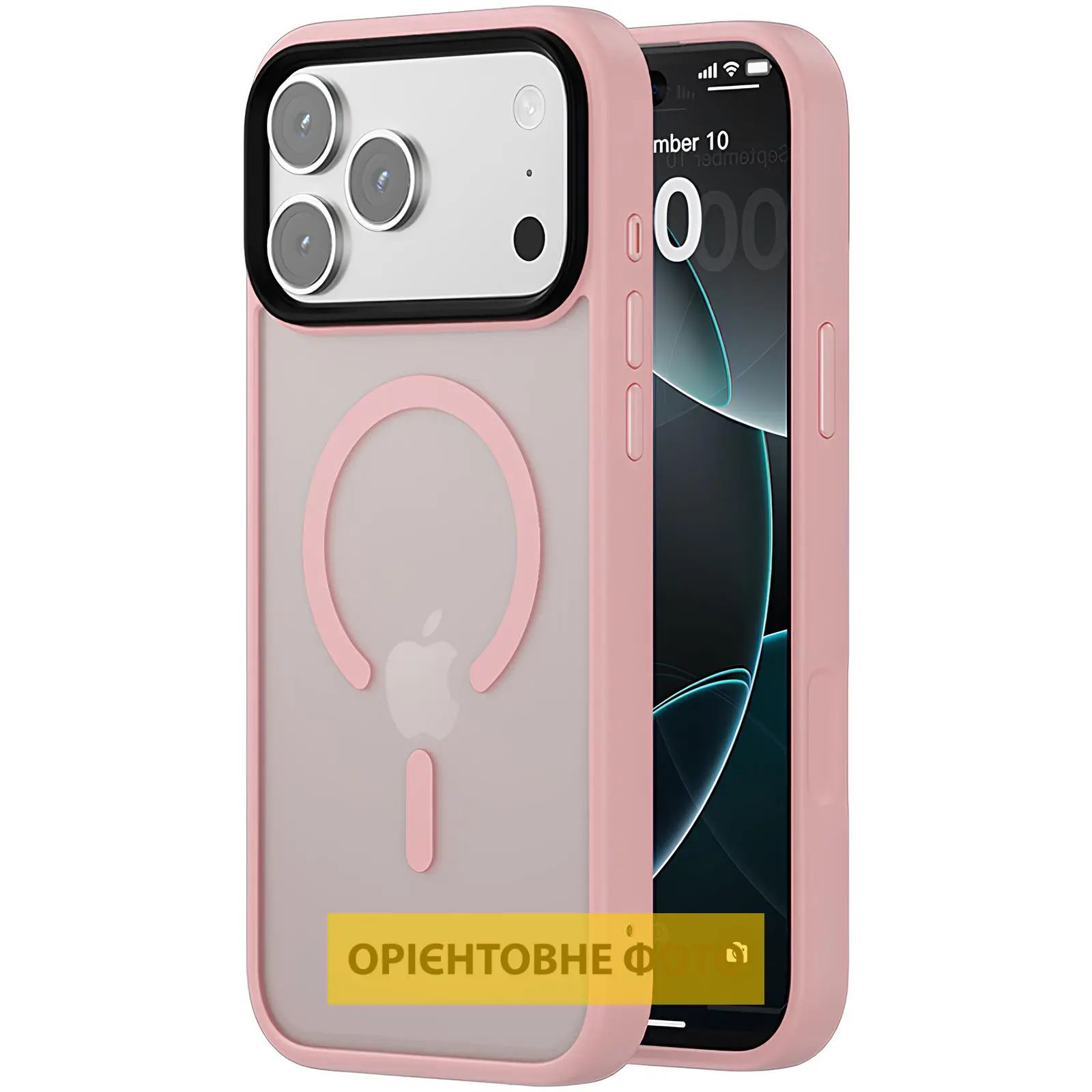 Чехол Ummi Colorful with MagSafe для Apple iPhone 17 (6.3"), Розовый / Pink, TPU+PC, купить оптом с доставкой