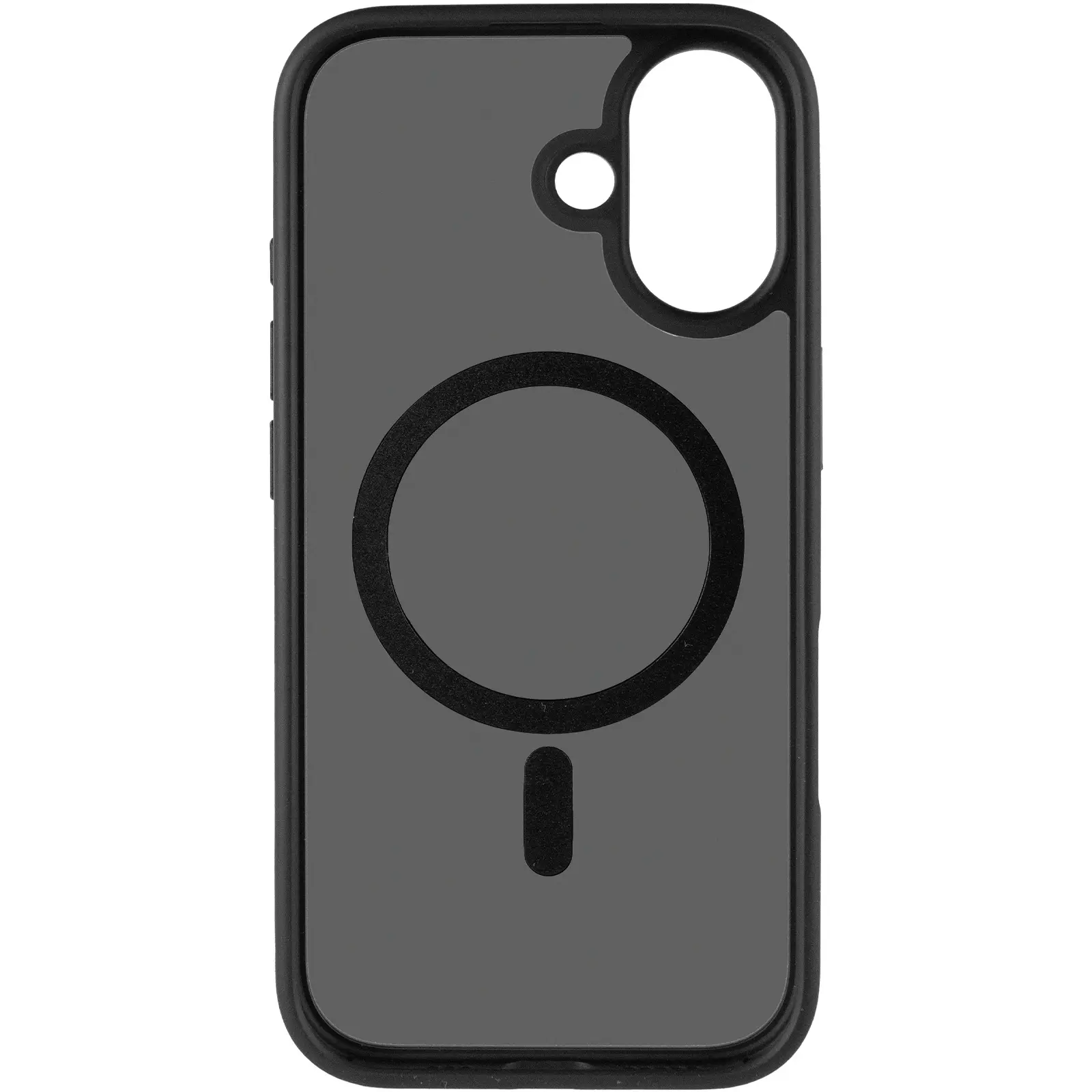 Чехол Ummi Colorful with MagSafe для Apple iPhone 17 (6.3"), Черный / Black 2, TPU+PC, купить оптом с доставкой