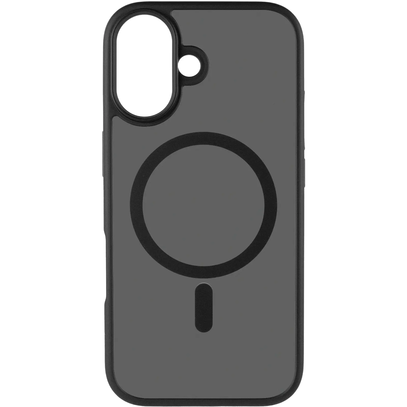 Чехол Ummi Colorful with MagSafe для Apple iPhone 17 (6.3"), Черный / Black 6, TPU+PC, купить оптом с доставкой