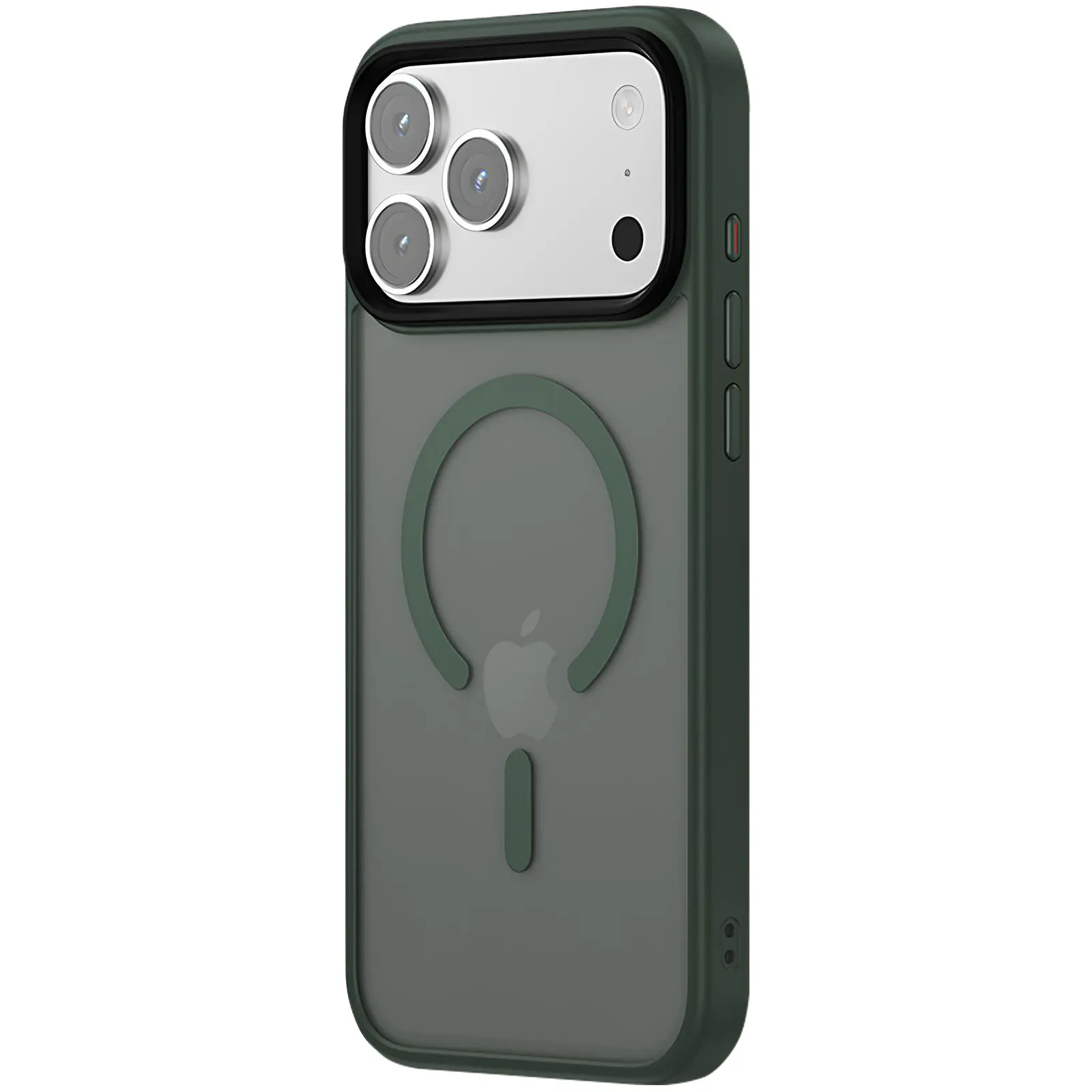 Чехол Ummi Colorful with MagSafe для Apple iPhone 17 Pro (6.3"), Зеленый / Dark Green 1, TPU+PC, купить оптом с доставкой