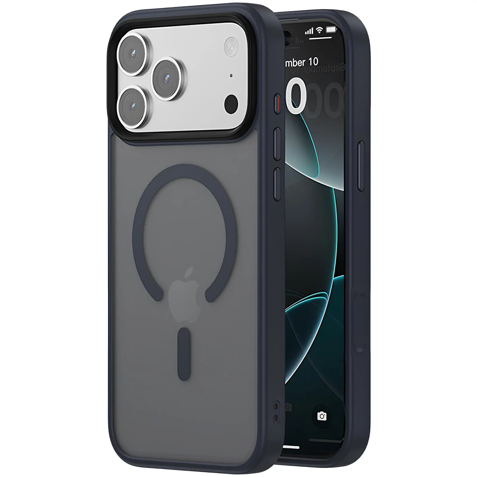 Чехол Ummi Colorful with MagSafe для Apple iPhone 17 Pro Max (6.9"), Синий / Navy Blue, TPU+PC, купить оптом с доставкой