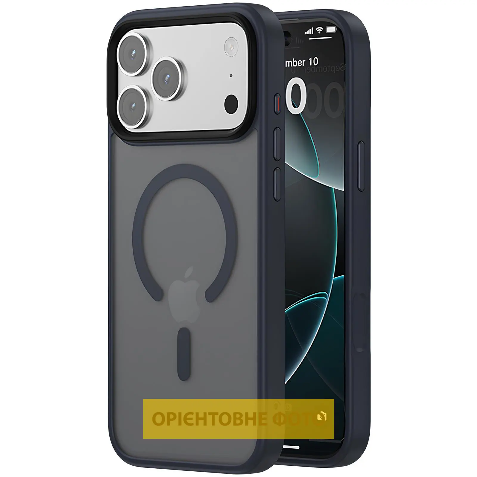 Чехол Ummi Colorful with MagSafe для Apple iPhone 17 Air (6.5"), Синий / Navy Blue, TPU+PC, купить оптом с доставкой