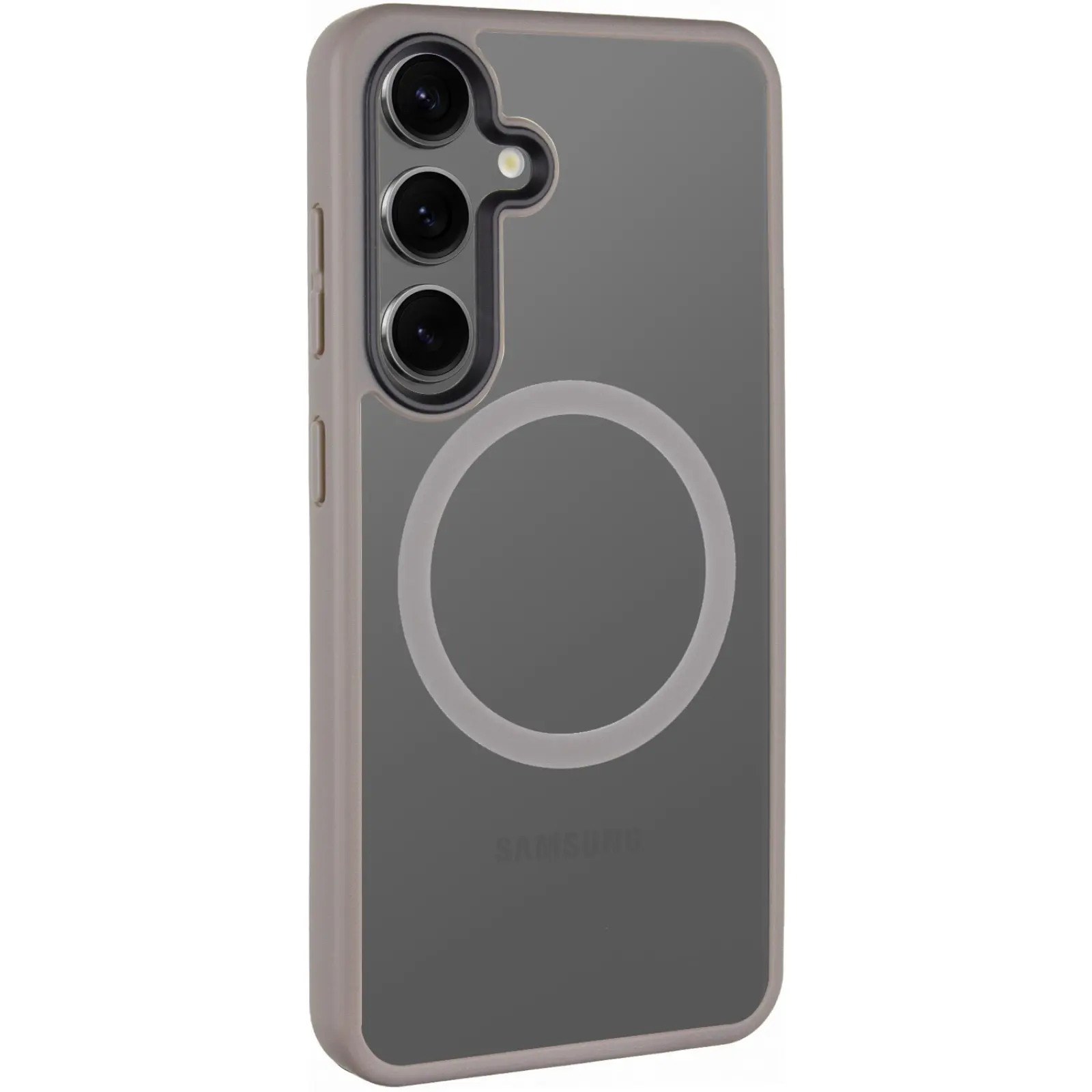 Чехол Ummi Colorful with MagSafe для Samsung Galaxy S26, Серый / Grey, TPU+PC, купить оптом с доставкой
