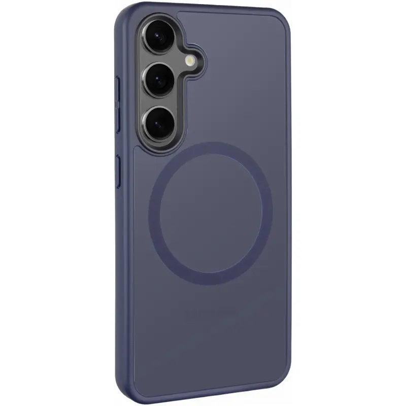 Чехол Ummi Colorful with MagSafe для Samsung Galaxy S26, Синий / Navy Blue, TPU+PC, купить оптом с доставкой