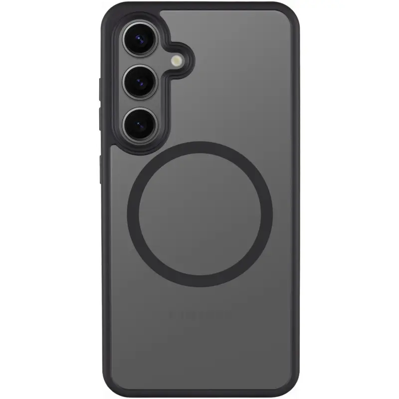 Чехол Ummi Colorful with MagSafe для Samsung Galaxy S26, Черный / Black 1, TPU+PC, купить оптом с доставкой