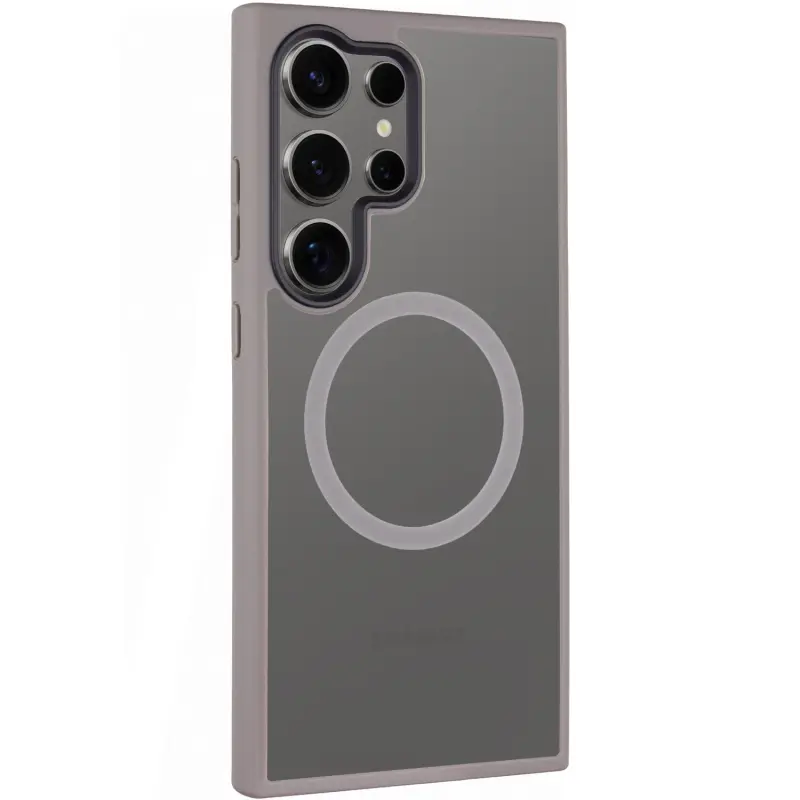 Чехол Ummi Colorful with MagSafe для Samsung Galaxy S26 Ultra, Серый / Grey, TPU+PC, купить оптом с доставкой