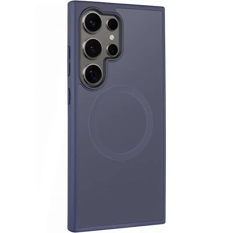 Чехол Ummi Colorful with MagSafe для Samsung Galaxy S26 Ultra, Синий / Navy Blue, TPU+PC, купить оптом с доставкой