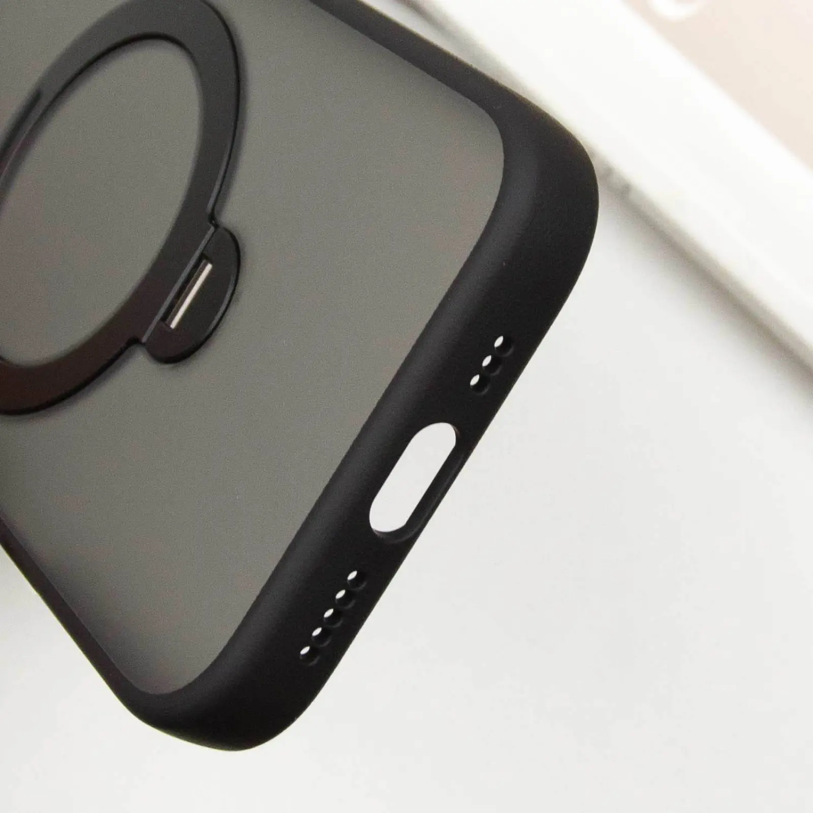 Чехол Ummi Colorful with MagSafe HQ Ring для Apple iPhone 14 Pro (6.1"), Black 7, TPU+PC, купить оптом с доставкой