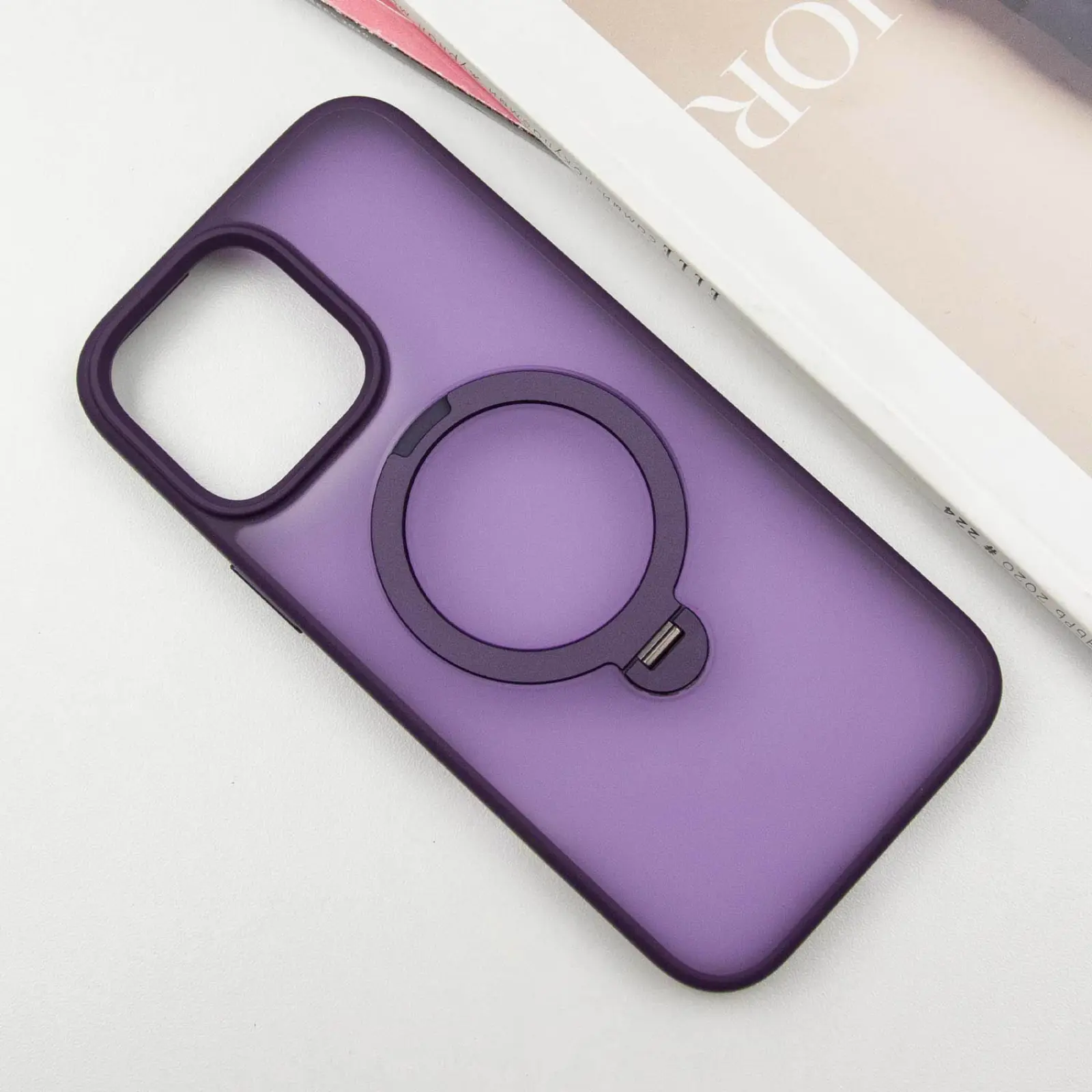 Чохол Ummi Colorful with MagSafe HQ Ring для Apple iPhone 14 Pro Max (6.7"), Purple 1, TPU+PC, купити оптом з доставкою
