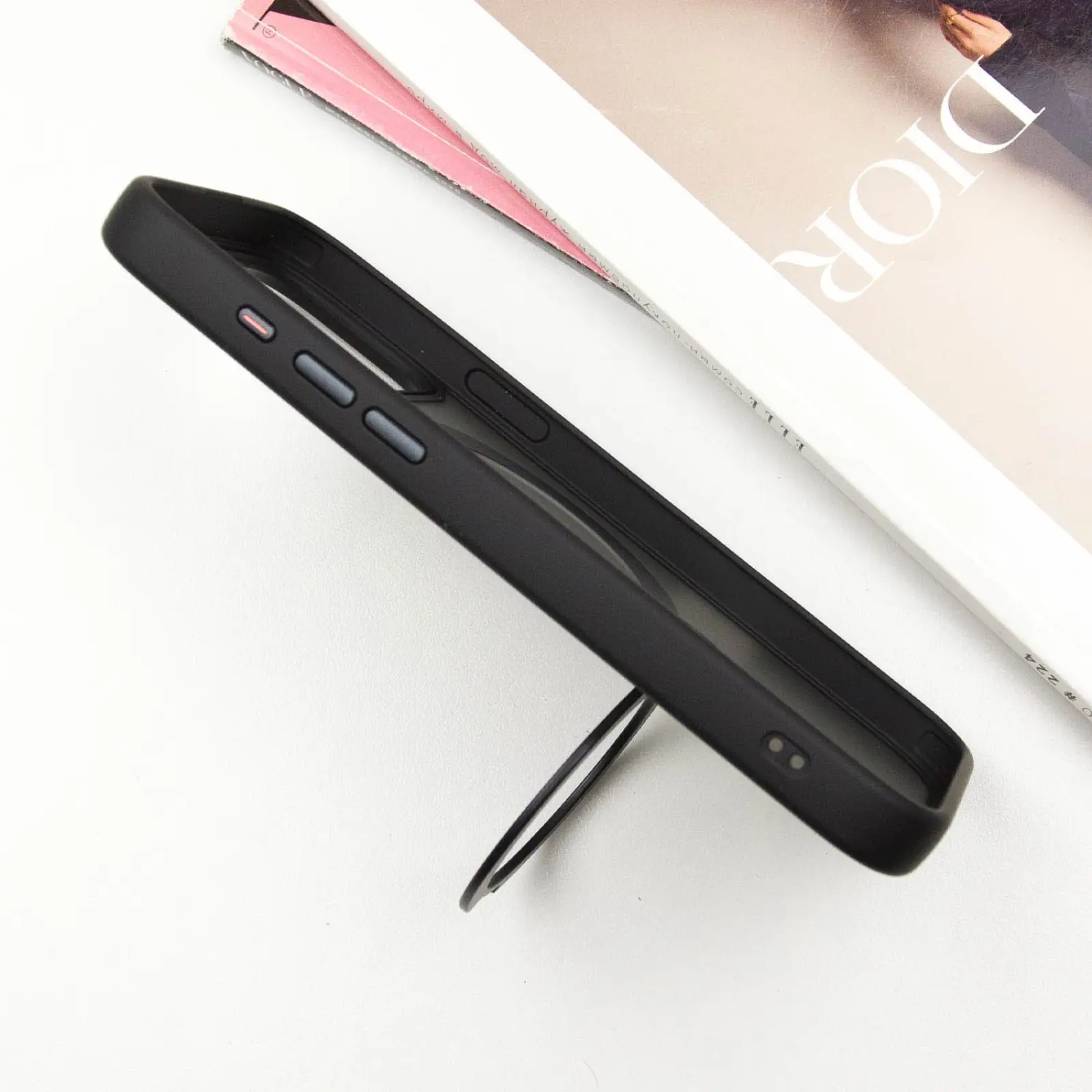 Чехол Ummi Colorful with MagSafe HQ Ring для Apple iPhone 15 Pro (6.1"), Black 4, TPU+PC, купить оптом с доставкой