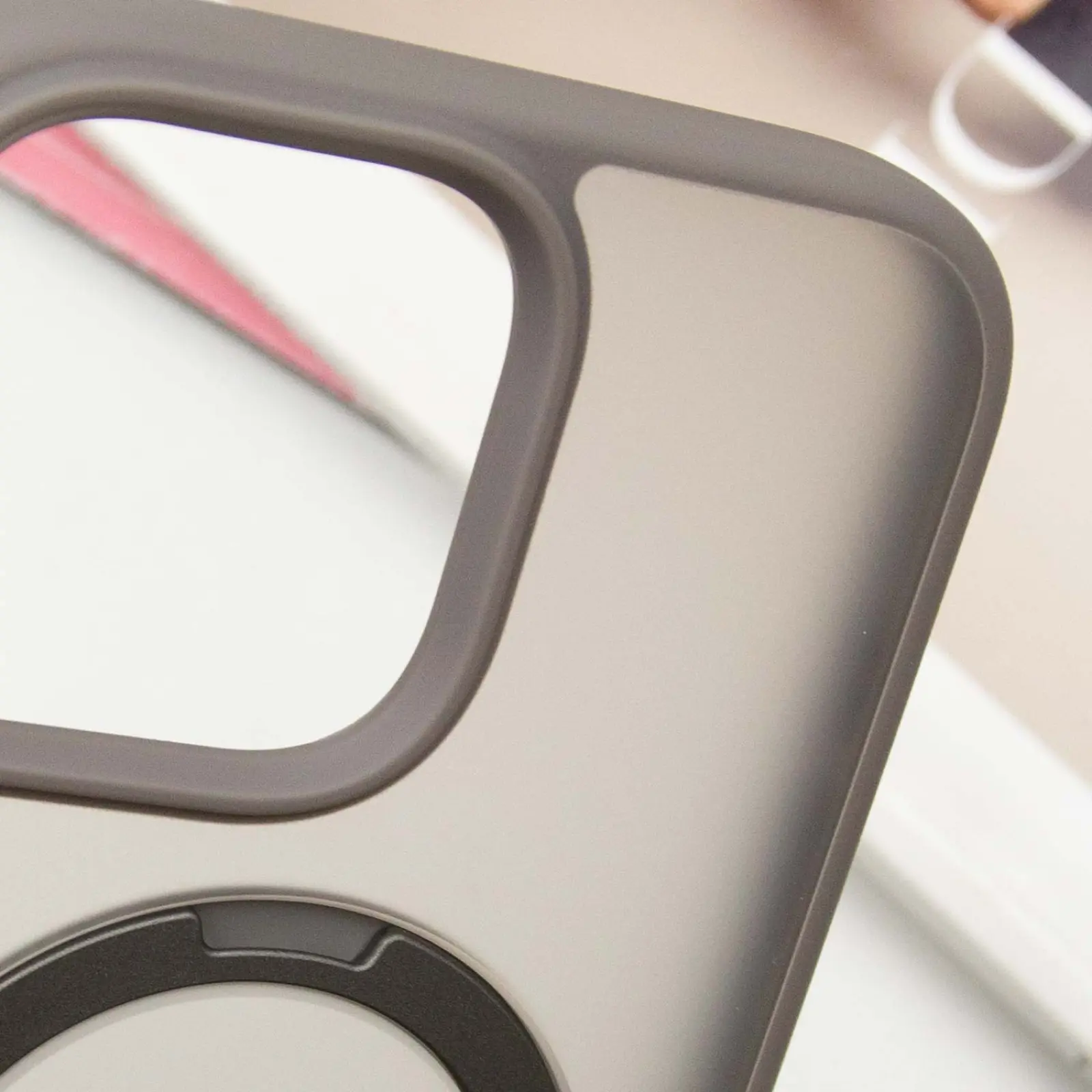 Чехол Ummi Colorful with MagSafe HQ Ring для Apple iPhone 15 Pro (6.1"), Grey 5, TPU+PC, купить оптом с доставкой